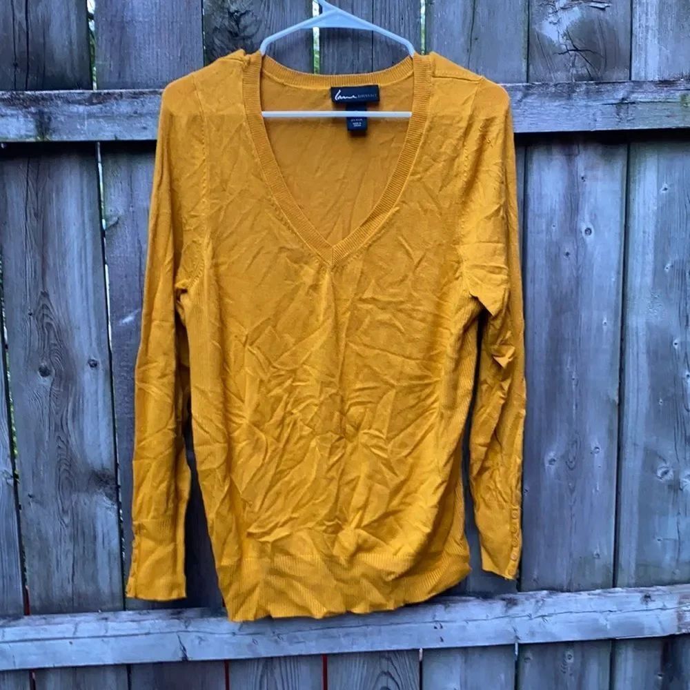 Lane Bryant Gold sweater sz. 14